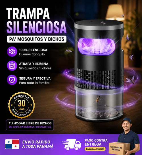 Trampa Silenciosa pa' Mosquitos y Bichos
